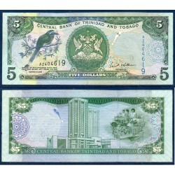 Trinité et Tobago Pick N°47a, TTB Billet de banque de 5 Dollars 2006