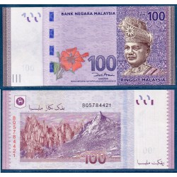 Malaisie Pick N°56a, Sup Billet de banque de 100 ringgit 2011-2020