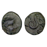 Mysie, Pergame, roi Philetaerus Ae15 unité Cuivre (-200 à -100) serpent