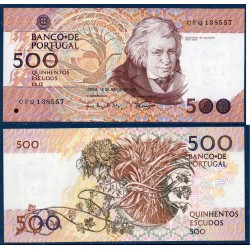 Portugal Pick N°180e, Spl Billet de banque de 500 Escudos 18.3.1993