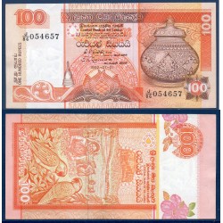Sri Lanka Pick N°105A, Sup Billet de banque de 100 Rupees 1.7.1992