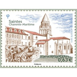 Timbre France Yvert No 4753 Saintes, Charentes maritimes