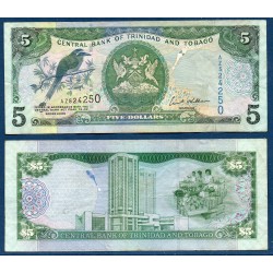 Trinité et Tobago Pick N°47a, TB Billet de banque de 5 Dollars 2006