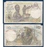 AOF Pick 37, B Billet de banque de 10 Francs 28.10.1954