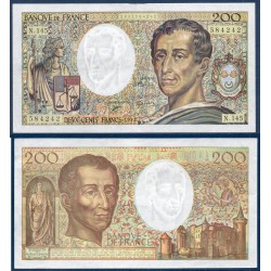 200 Francs Montesquieu TTB+ 1992 Billet de la banque de France