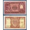Italie Pick N°92a, TTB Billet de banque de 100 Lire 1944