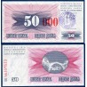 Bosnie Pick N°55h, Neuf Billet de banque de 50000 Dinara 1993