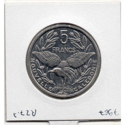 Nouvelle Calédonie 5 Francs 1990 Sup+, Lec 78 pièce de monnaie