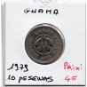 Ghana 10 pesewas 1979 Sup, KM 16 pièce de monnaie