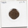 Inde Britannique 1/2 anna 1947 Calcutta TTB+, KM 535 pièce de monnaie