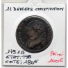 12 denier Constitution Louis XVI 1791 A Paris TTB,  Gad 15 France pièce de monnaie