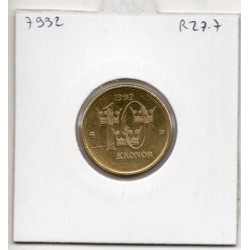 Suède 10 kronor 1992 Spl, KM 877 pièce de monnaie