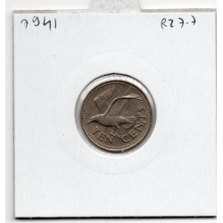 Barbade 10 cents 1973 Sup, KM 12 pièce de monnaie