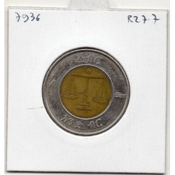 Ethiopie 1 Birr 2016 TTB+, KM 78 pièce de monnaie