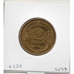2 francs Morlon 1935 TTB, France pièce de monnaie