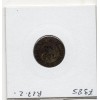 Suisse Canton Genève 1 Sol 1833 TTB+, KM 120 pièce de monnaie