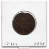 Italie Toscane 5 centesimi 1859 TTB Choc, KM 6 pièce de monnaie
