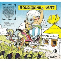 Bloc CNEP Yvert No 8 Bourgogne 1987 salon philatélique de Dijon