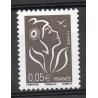 Timbre France Yvert No 3754A Marianne Lamouche 0.05€ bistre noir légende philaposte