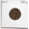 Tchecoslovaquie 25 Haleru 1933 TTB, KM 16 pièce de monnaie