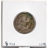 Belgique 1 Franc 1909 en Français TB, KM 56 pièce de monnaie