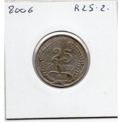 Allemagne 25 pfennig 1909 A, Sup KM 18 pièce de monnaie