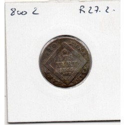 Nassau Dietz 5 kreuzer 1766 TB fente KM 12 pièce de monnaie