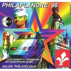 Bloc CNEP Yvert No 22 Philaflandre 1996 salon philatélique de Lille