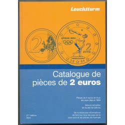 Catalogue Argus Cotation Monnaies de 2 Euros 2024 et séries courantes Leuchtturm