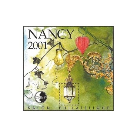 Bloc CNEP Yvert No 33 Nancy 2001 salon philatélique de Nancy