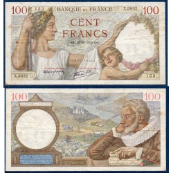 100 Francs Sully TB 26.10.1939 Billet de la banque de France