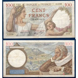 100 Francs Sully TB 19.10.1939 Billet de la banque de France