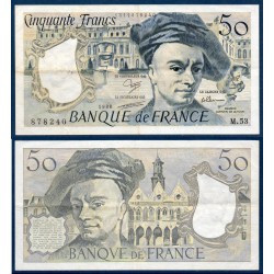 50 Francs Quentin TB+ 1988 Billet de la banque de France