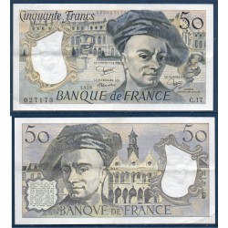 50 Francs Quentin TTB+ 1979 Billet de la banque de France