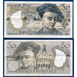 50 Francs Quentin TTB 1977 Billet de la banque de France