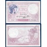 5 Francs Violet Sup- 24.8.1939 Billet de la banque de France
