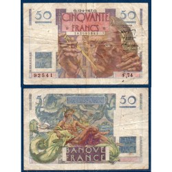 50F Le verrier TB- 12.6.1947  Billet de la banque de France