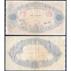 500 Francs Bleu et Rose TB 11.1.1940 Billet de la banque de France