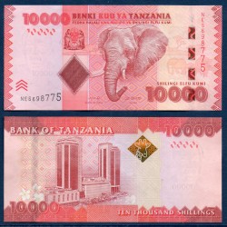 Tanzanie Pick N°44c, TTB Billet de banque de 10000 shillings 2020
