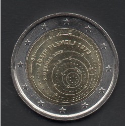 2 euro commémorative Slovénie 2023 Josip Plemelj piece de monnaie €