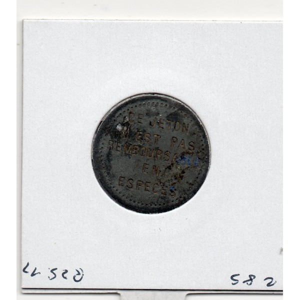 10 centimes Tramway Clermont Ferrand Non daté Elie 10.2 monnaie de nécessité