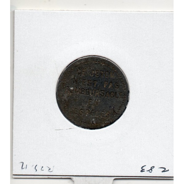 10 centimes Tramway Clermont Ferrand Non daté Elie 10.2 monnaie de nécessité
