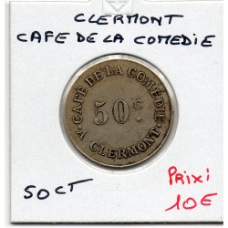 50 centimes Café de la comédie Clermont non daté monnaie de nécessité
