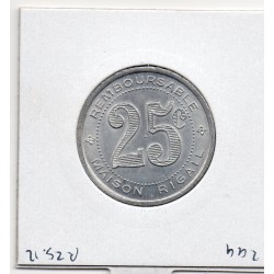 25 centimes Maison Rigail Saint Mathieu de Treviers Elie 1.5 non daté monnaie de nécessité