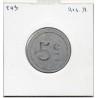 5 centimes coopérative Saint Julien la Vêtre Elie 1.1 non daté monnaie de nécessité