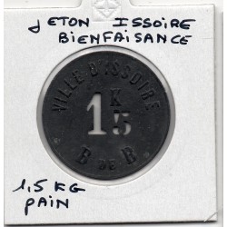 1.5 Kg de pain Issoire, bon de bienfaisance ND monnaie de nécessité