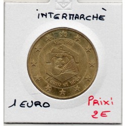 1 Euro Mousquetaire intermarché 1998 piece de monnaie € des villes