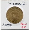 1 Euro Mousquetaire intermarché 1998 piece de monnaie € des villes