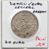 30 Euro argent de centre Leclerc piece de monnaie € des villes