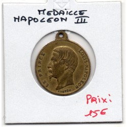 Medaille Napoléon III Voyage du Midi, Retour vers Paris, 1852